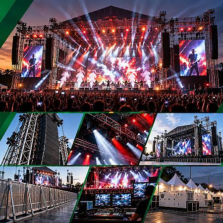Rental Peralatan Event di Papua Lengkap dari Sound System hingga LED Screen