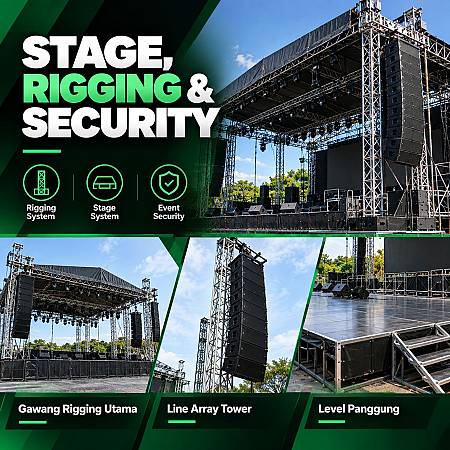 Stage, Rigging & Security